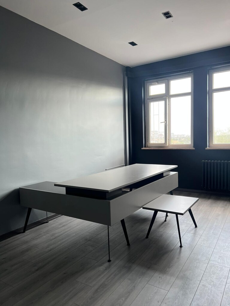 MÜDÜR ODASI ÇALIŞMA TAKIMI / ETAJERLİ MASA TAKIMI / ARAL OFİS - 14