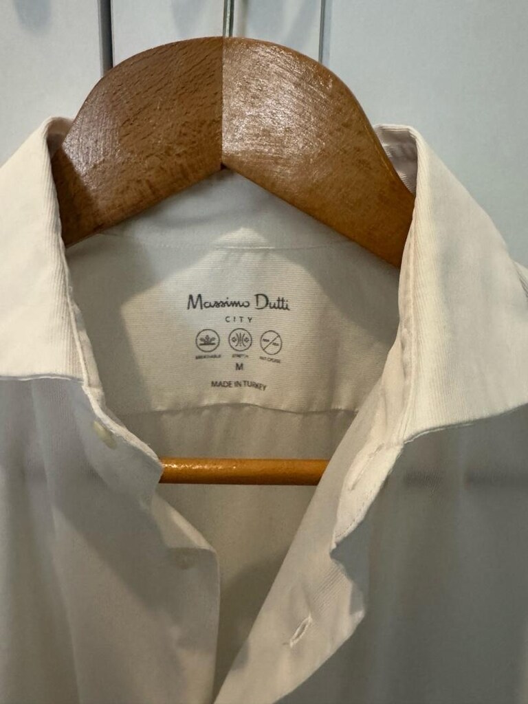 Mossimo Dutti Erkek Beyaz Gömlek - 2