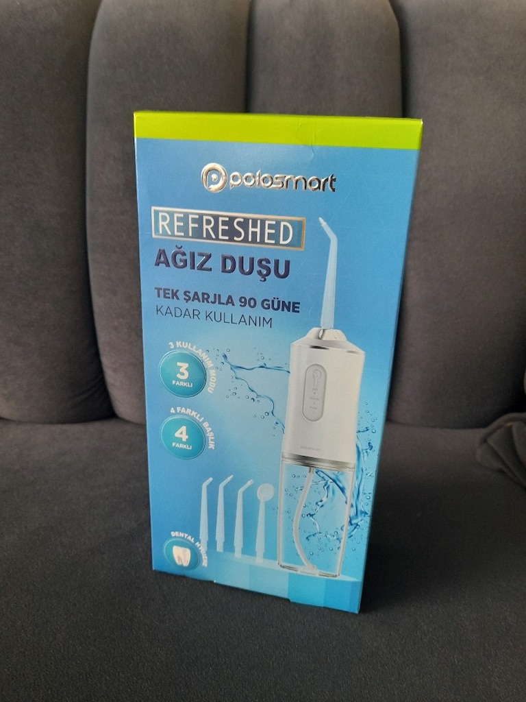 Şarjlı Ağız Duşu Sıfır Ürün Kapalı Kutu - 4