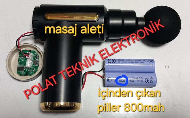 masaj aleti pil güçlendirme