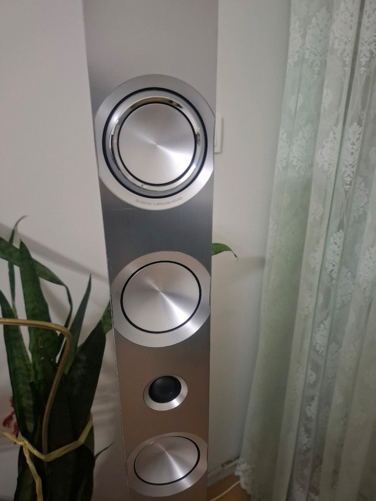 samsung ev sinamasistemi 5x1 kolon sistemi 2 parcası eksik setten - 6