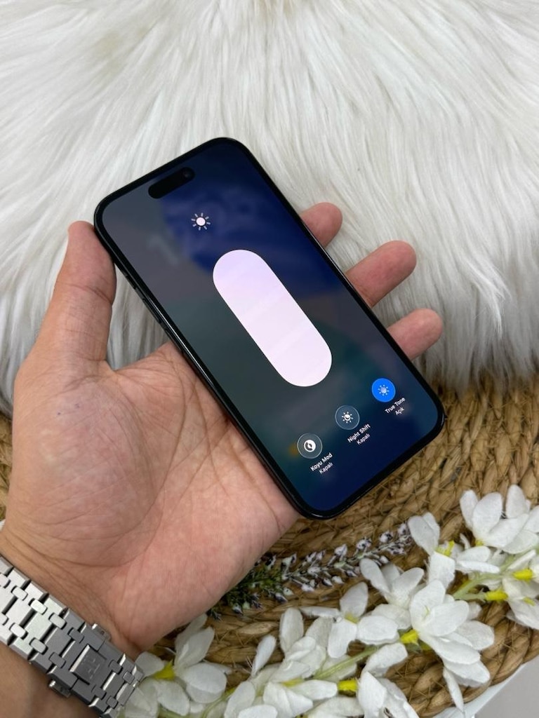 İPHONE 15 128GB 20 AY GARANTİLİ PİL 98 KUTU FATURALI HATASIZ - 7