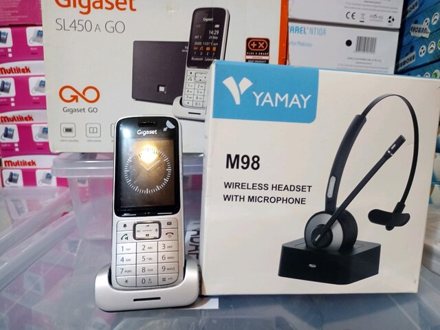 +++GİGASET BLUETHOOT KULAKLIKLI IP DECT+++