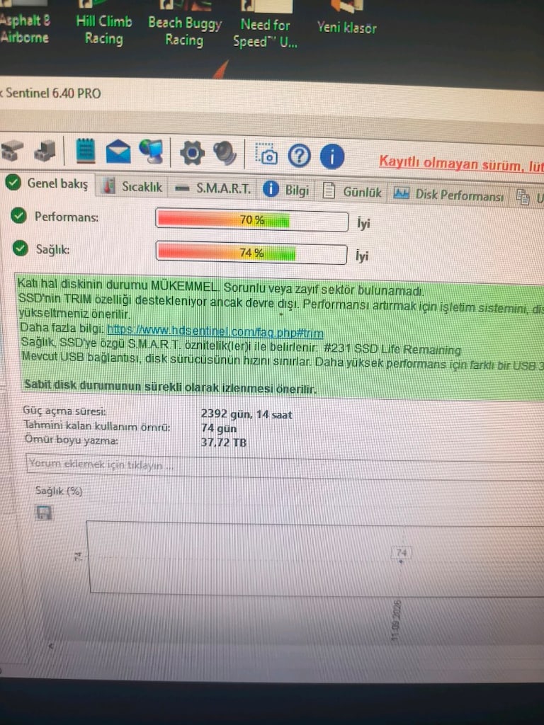 ssd 64 gb - 2
