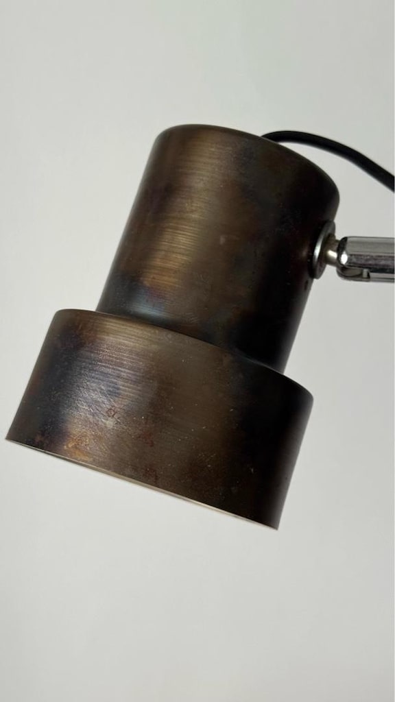 Ayarlanabilir Ham Metal Endüstriyel Masa Lambası - 4