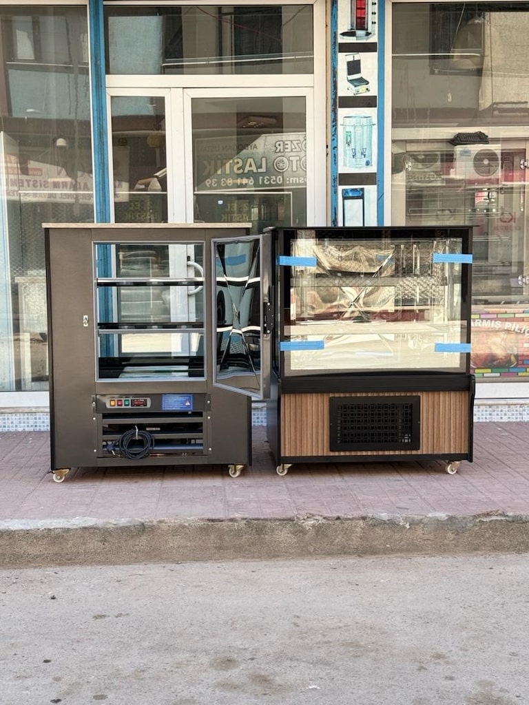 pasta dolabı vitrin dolabı tatlı dolabı kebap dolabı meze dolabı endüs - 20