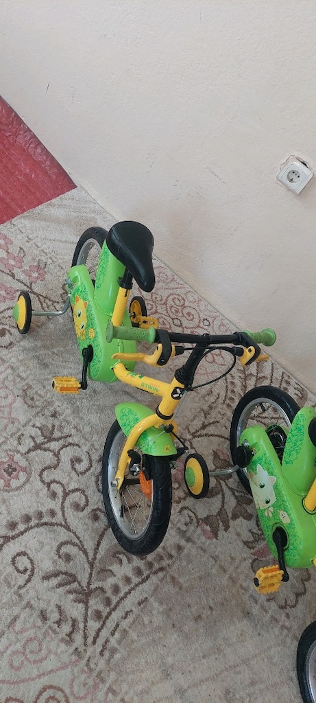 2 adet 14 JANT BTWIN ÇOCUK BISIKLETI - 6