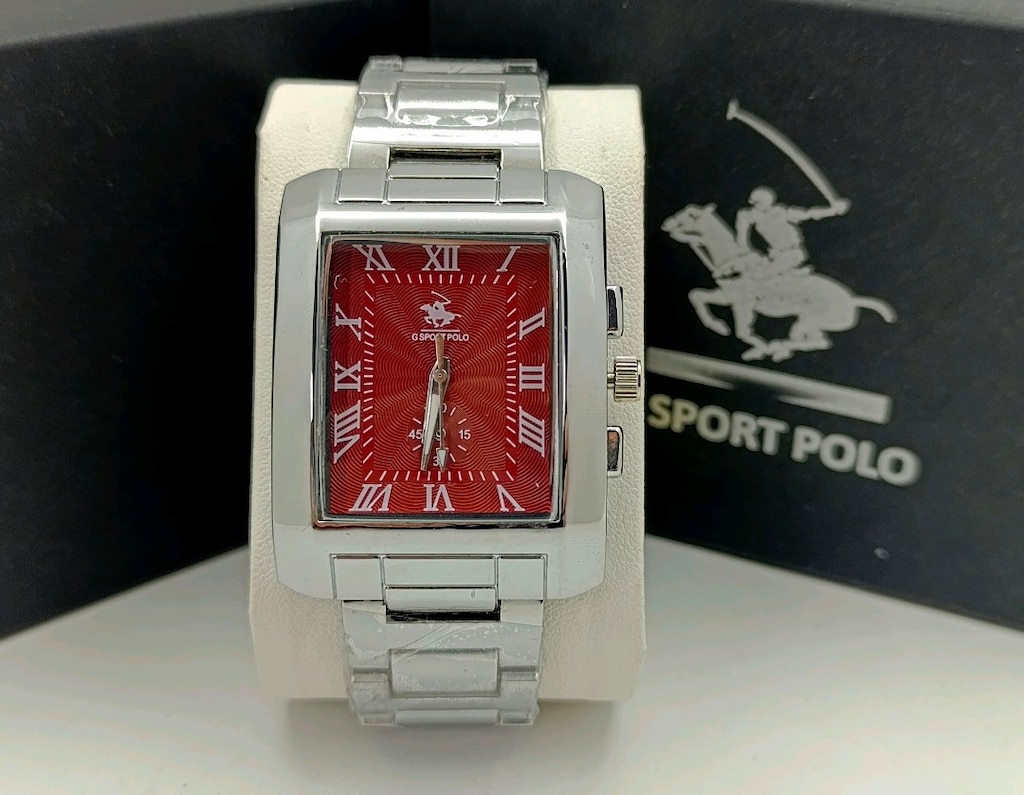 SIFIR KUTUSUNDA, G SPORT POLO (ÇELİK) KOL SAATİ