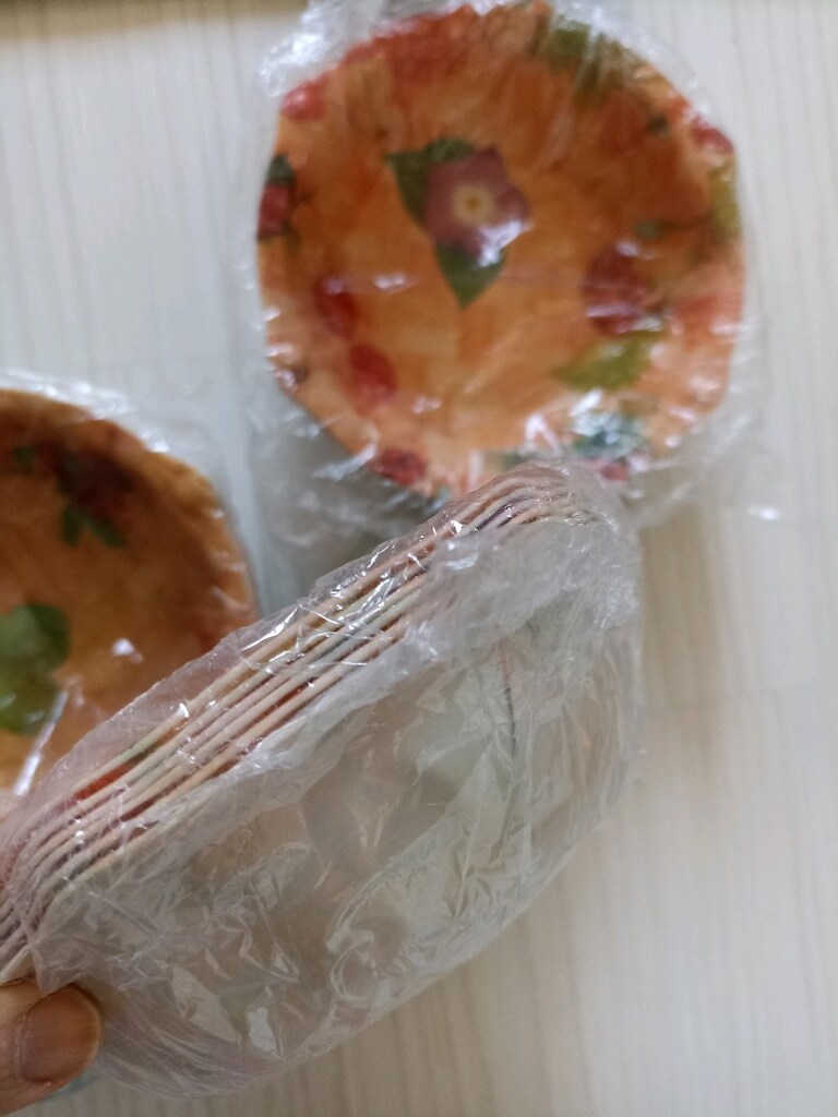plastik tabak kase 18 adet sıfır..ö - 2