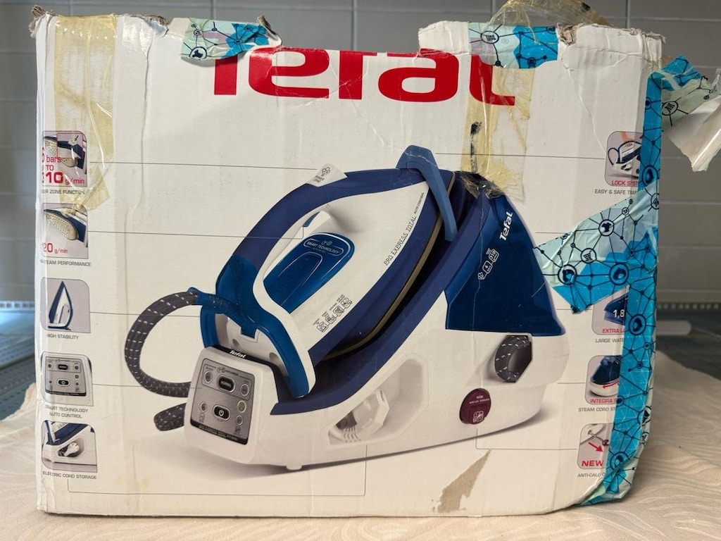 Sıfır Kutulu Tefal Pro Express Total 6 Bar Buhar Kazanlı Ütü