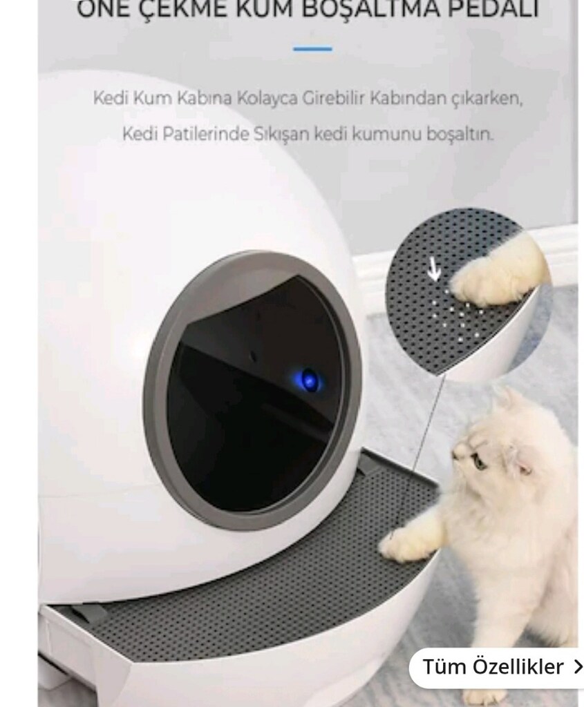 ELS-E801 kedi kum temizle - 3