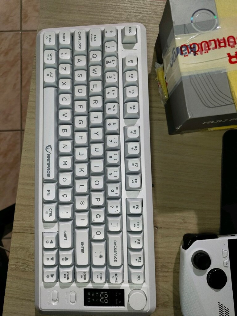 Asus rog ally Z1 klavye + mouse - 4