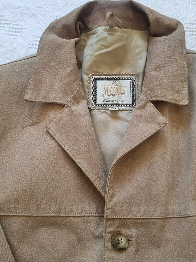 Vintage Nubuk Matraş L beden Erkek - 8