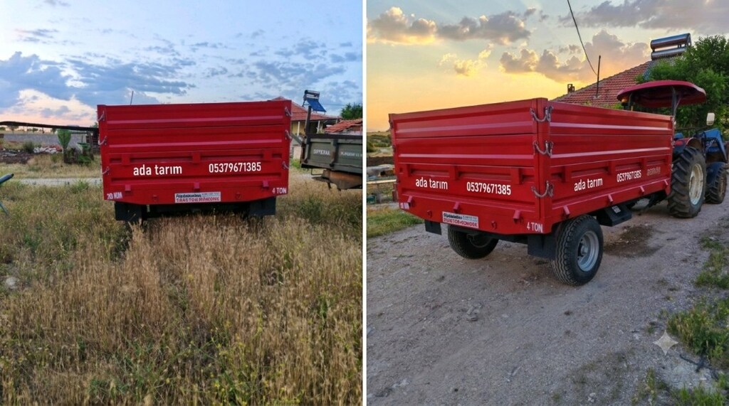 Cift ilaveli sıfır römork - 6