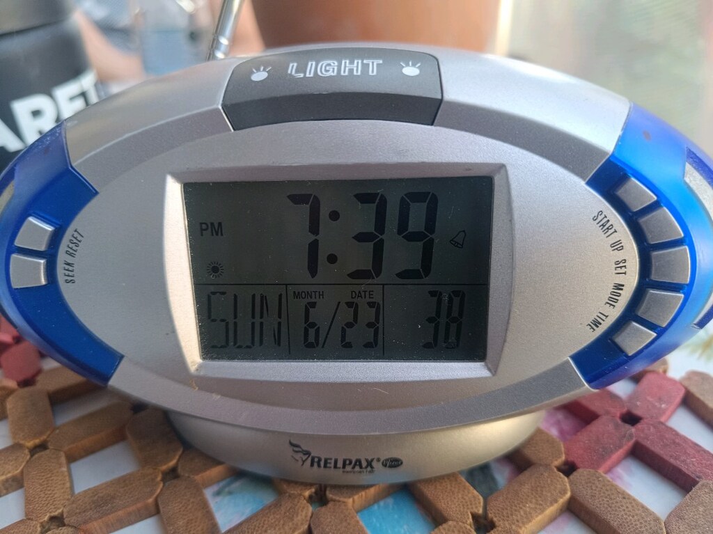 alarm li tarihli dijital Saat - 8