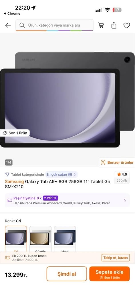 SAMSUNG X210R 8 GB 256 GB - 2