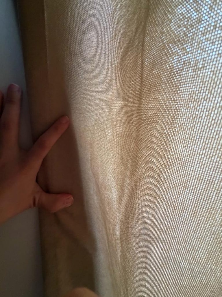 Bej Kadife Fon Perde - 3