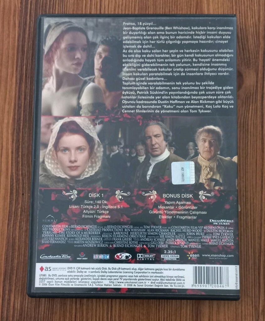 Koku: Bir Katilin Hikayesi - 2 Diskli Özel Versiyon DVD (Koleksiyonluk - 2