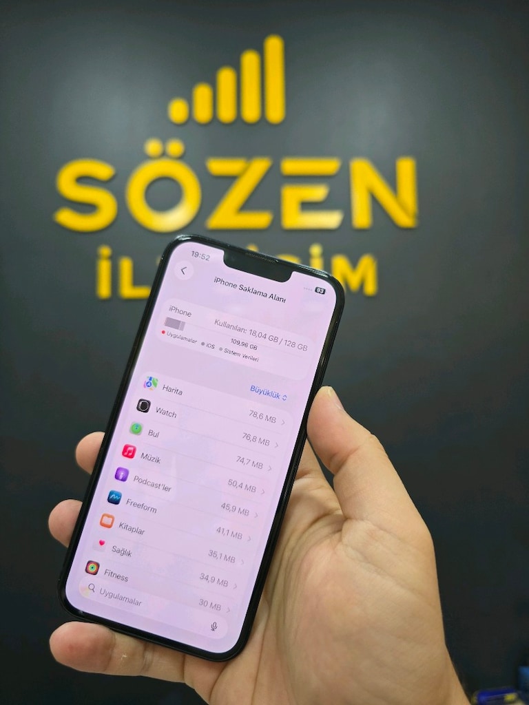 SÖZEN İLETİŞİM İPHONE 13 128GB PİL 85 KUTU FATURALI - 5