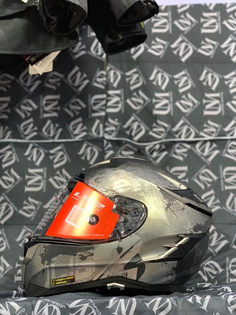 NAKİTE ÖZEL PROFESYONEL LS2 CHALLENGER KASK SIFIR KAPALI KUTU - 3