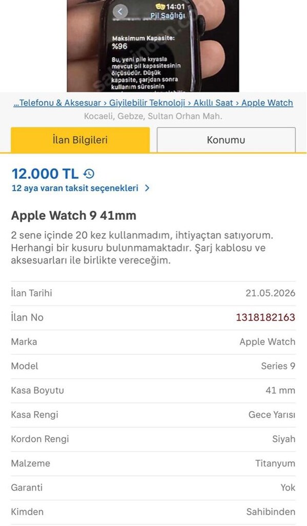 Apple Watch 9 41mm - 5