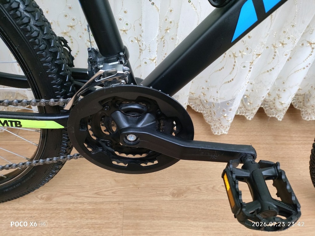 Sıfır gibi hatasız 26 jant BTWIN Rockrider 340 L kadro dağ bisikleti - 10