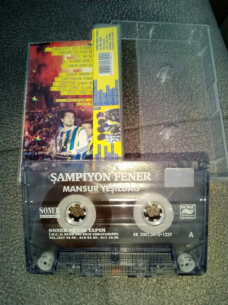 Şampiyon Fener ve Şampiyon Fenerbahçe Orijinal Kasetler - 4