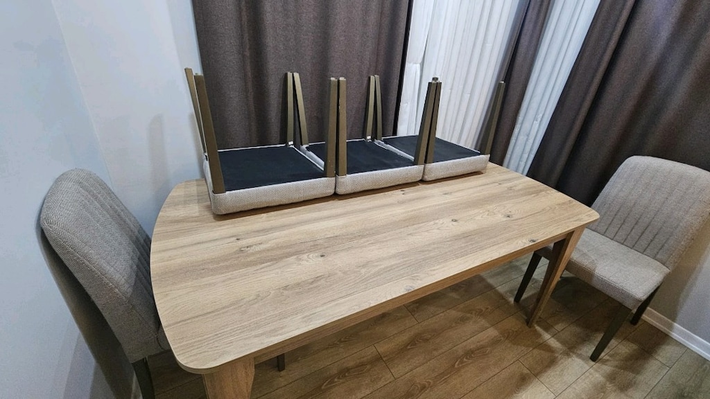 Ahşap Yemek Masası - 3