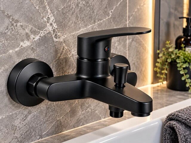 ELSA ARM 01 Mat Siyah Banyo Lavabo Bataryası Sıfır