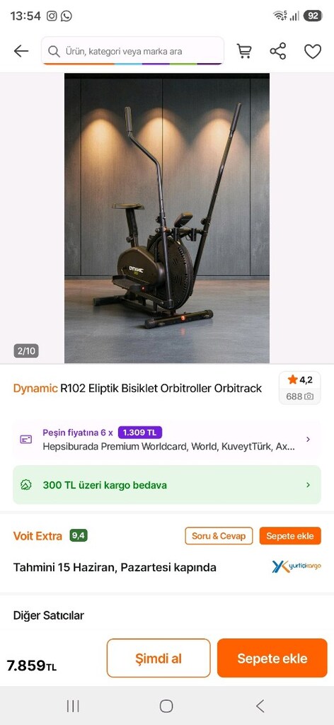 Çok az kullanıldı yer sıkıntısı nedeniyle satılık