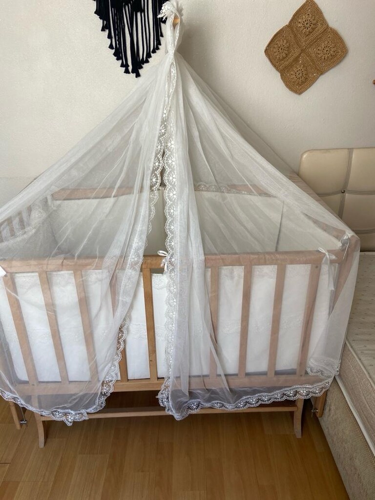 tahta bebek yatağı - 7