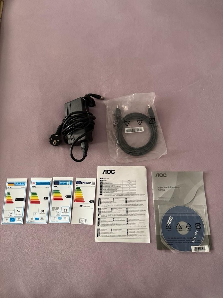 AOC CQ27G2U 27" 2K 144Hz 1ms Curved Oyuncu Monitörü - Kutulu Eksiksiz - 4