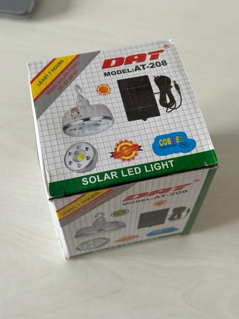 Solar aydınlatma sistemi SIFIR - 3