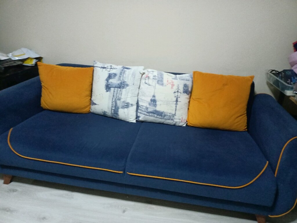 koltuk takımı 2 li açılır şekildedir acil satılık - 2