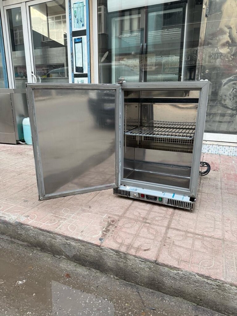 şoklama makinesi tezgah altı difriz dik difriz krom şoklama dolabı - 14