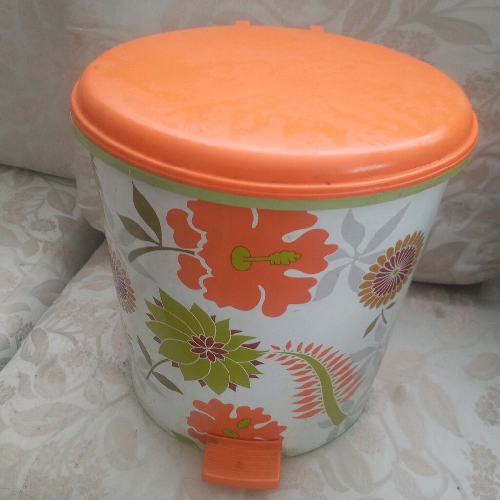 pedalı çöp kovası - 2