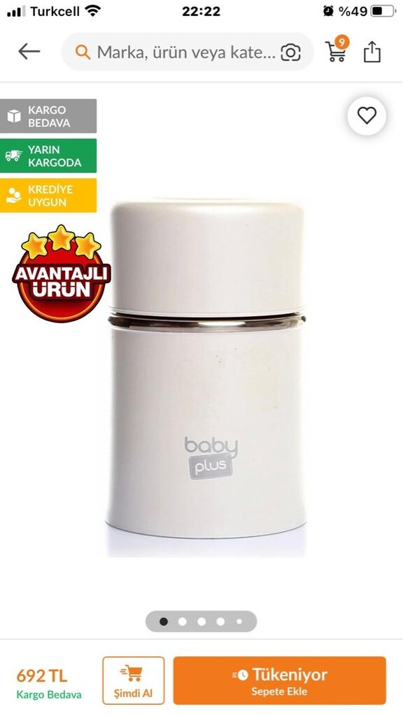 bebek mama saklama kabı - 3