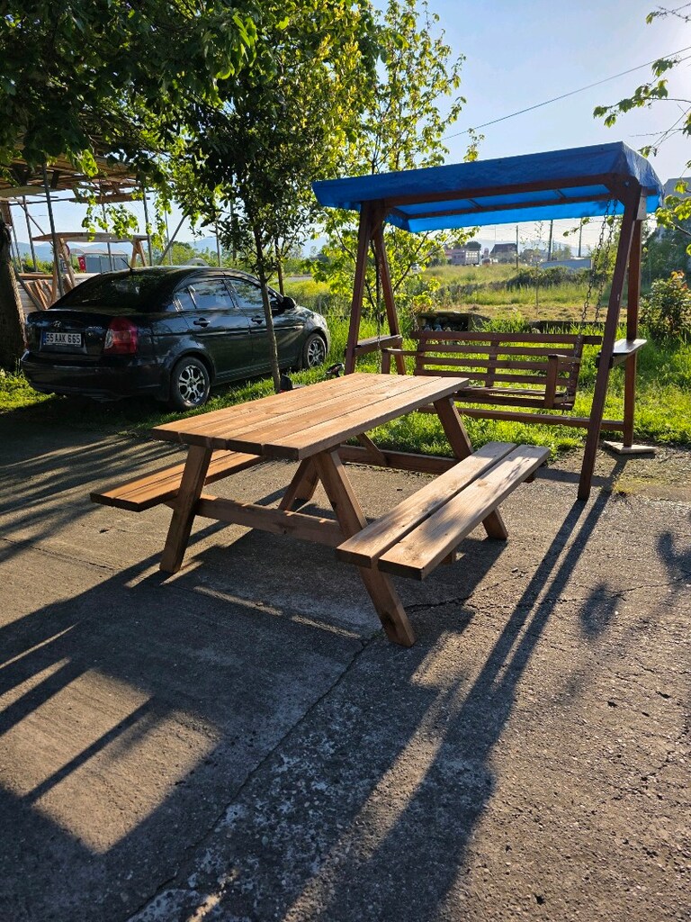 6 kişilik piknik masası - 4