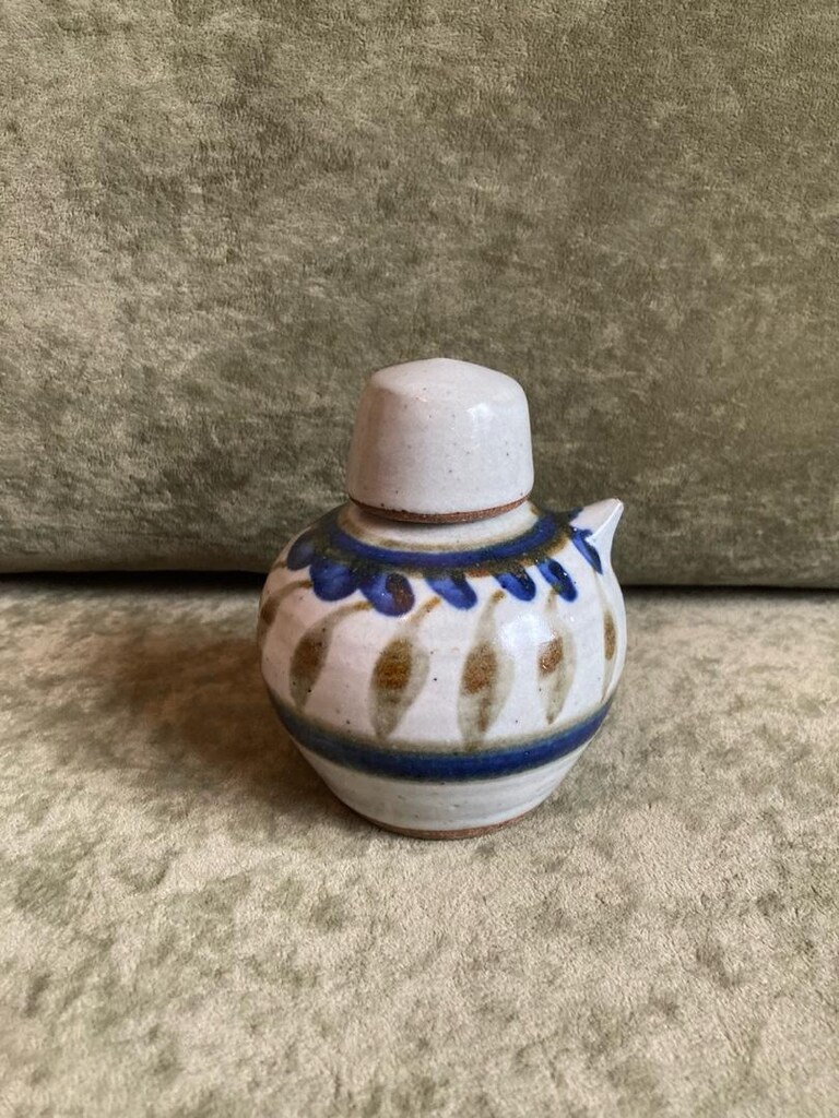 El Yapımı Seramik Sosluk Matara - 3