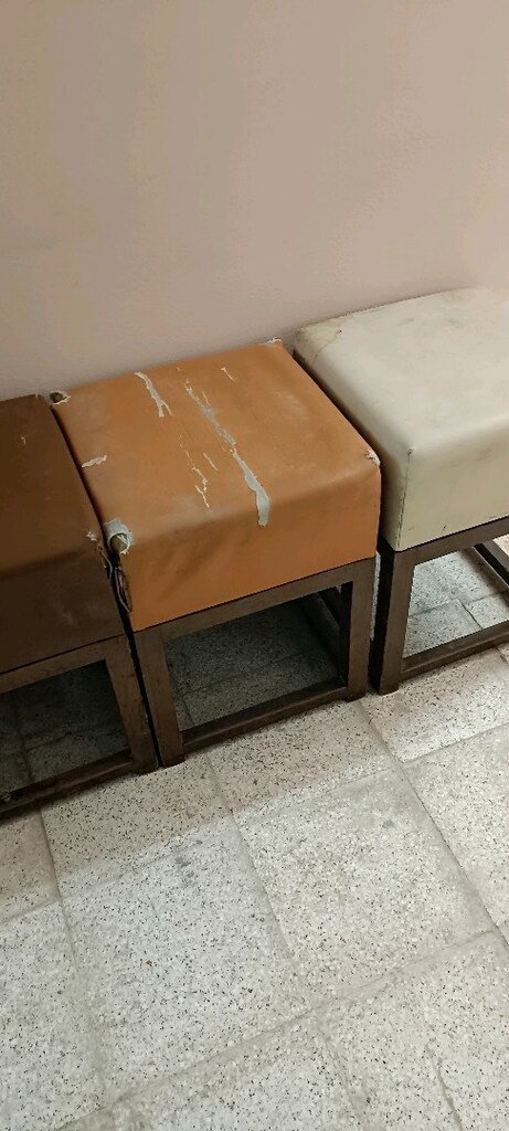 Ahşap puf oturak - 6