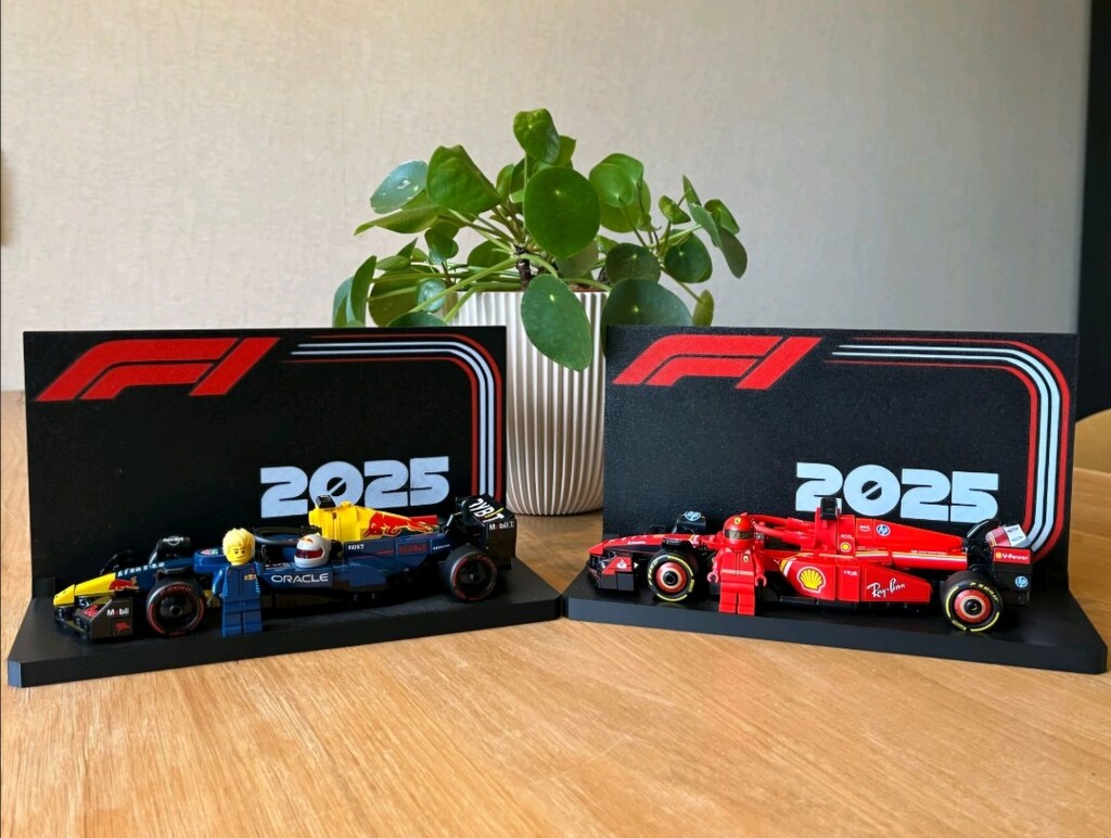 Lego Formula 1 Red Bull 2025 Sergileme Standı - Özel Tasarım - 5