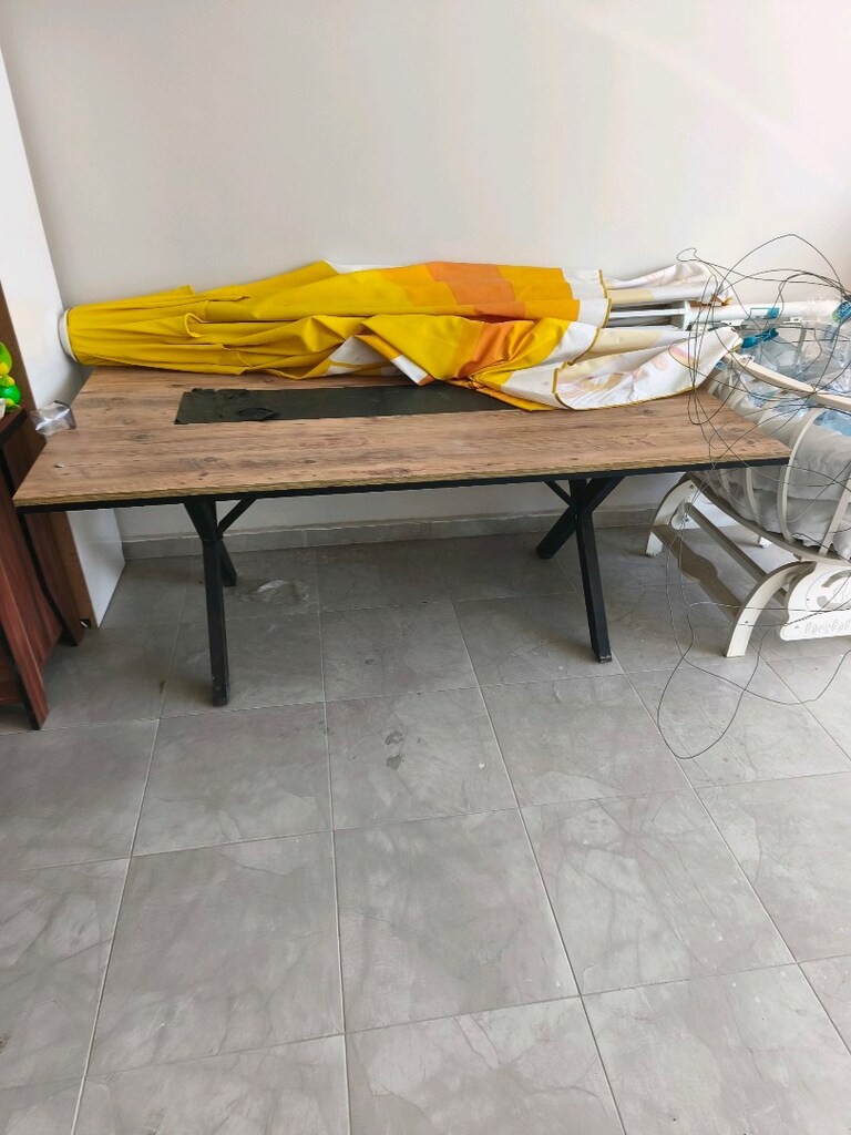 toplantı masası 1.75 iki adet 3.50 m - 8