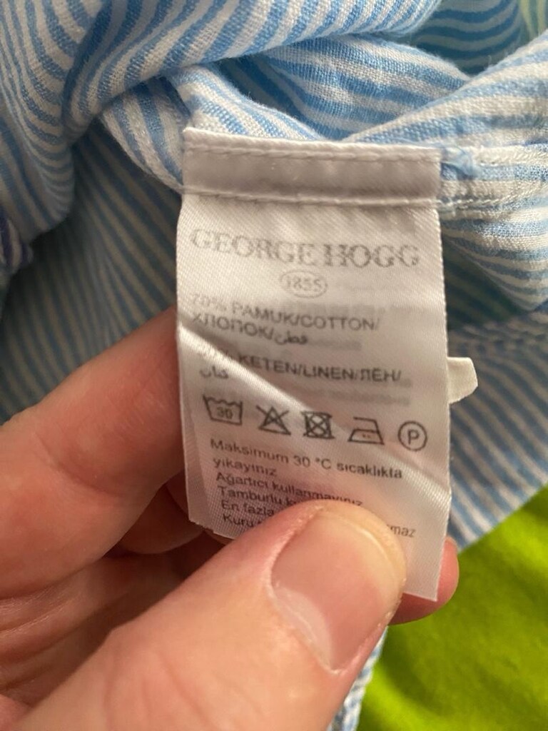 Erkek George Hogg Gömlek Orjinal - 4