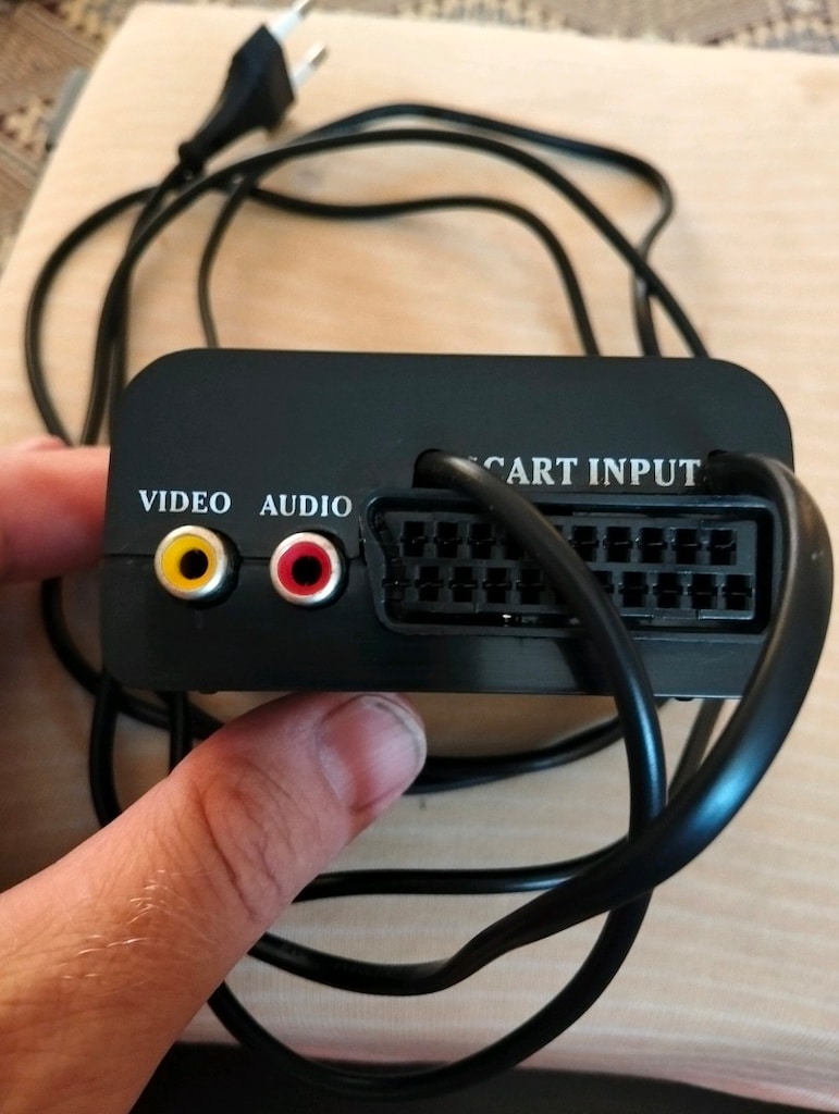 scart girişi olmayan TV yi dönüştürür - 2