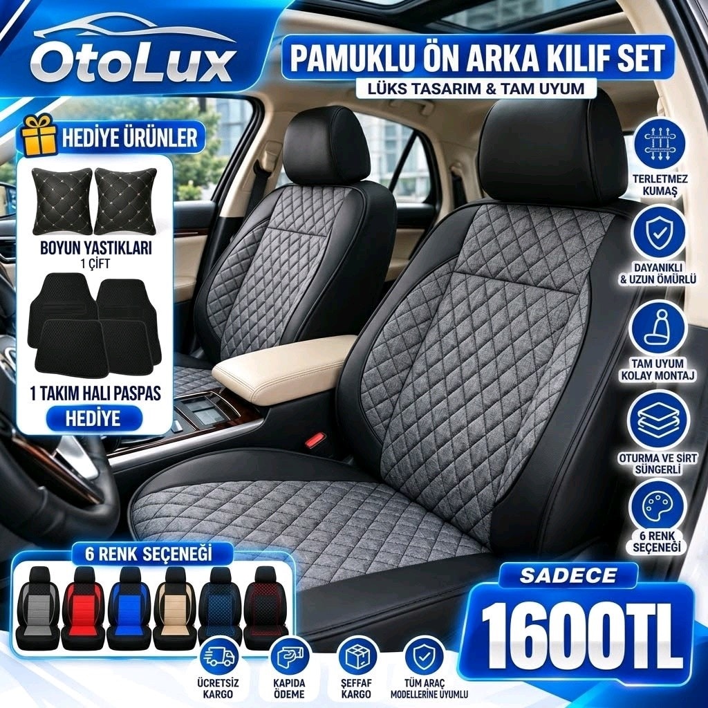 Oto Koltuk Kılıfı - Oto Branda - 2
