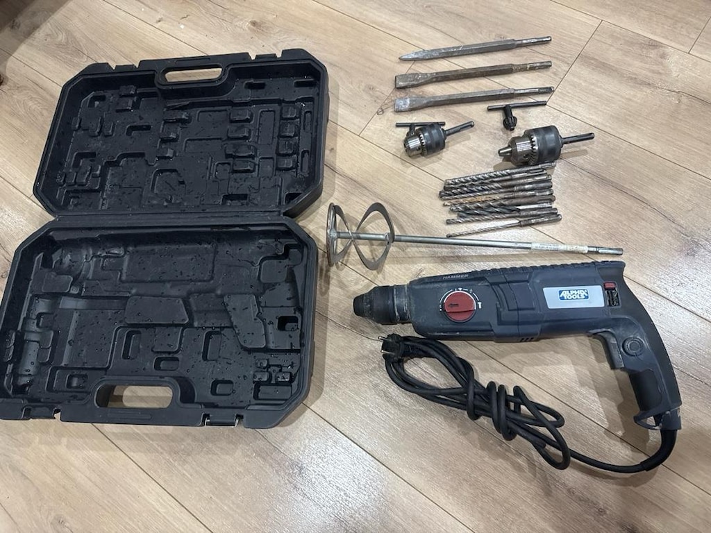 Alpha Tools AHD 826 Kırıcı Delici Matkap - 800W Temiz Sorunsuz - 5