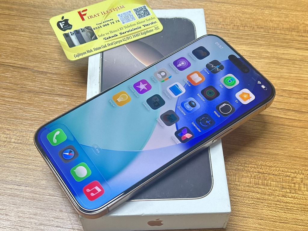 HATASIZ İPHONE 16 PRO MAX 1TB HAFIZA FIRSAT CİHAZI SİZLE. - 7