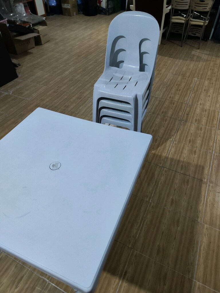 plastik sandalye ve katlanır masa - 9