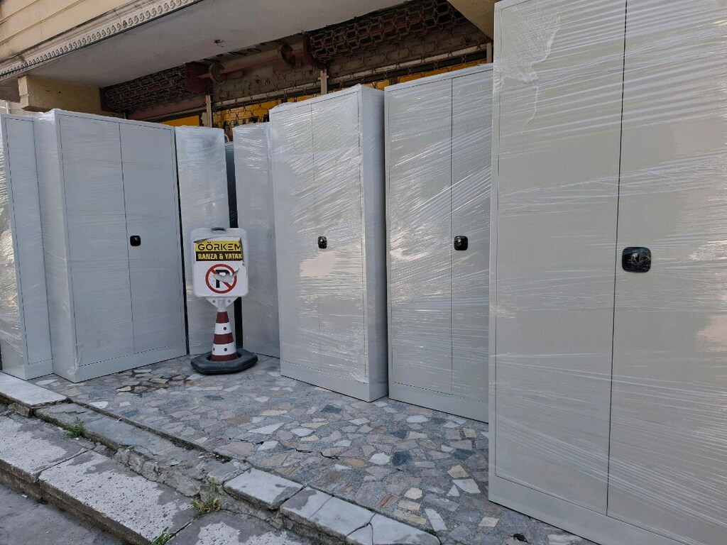 198 CM METAL DOSYA EVRAK DOLABI UCRETSİZ TESLİMAT - 2