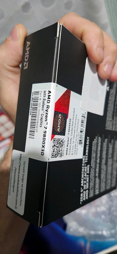 AMD Ryzen 7 9800X3D – SIFIR / KUTULU - 2